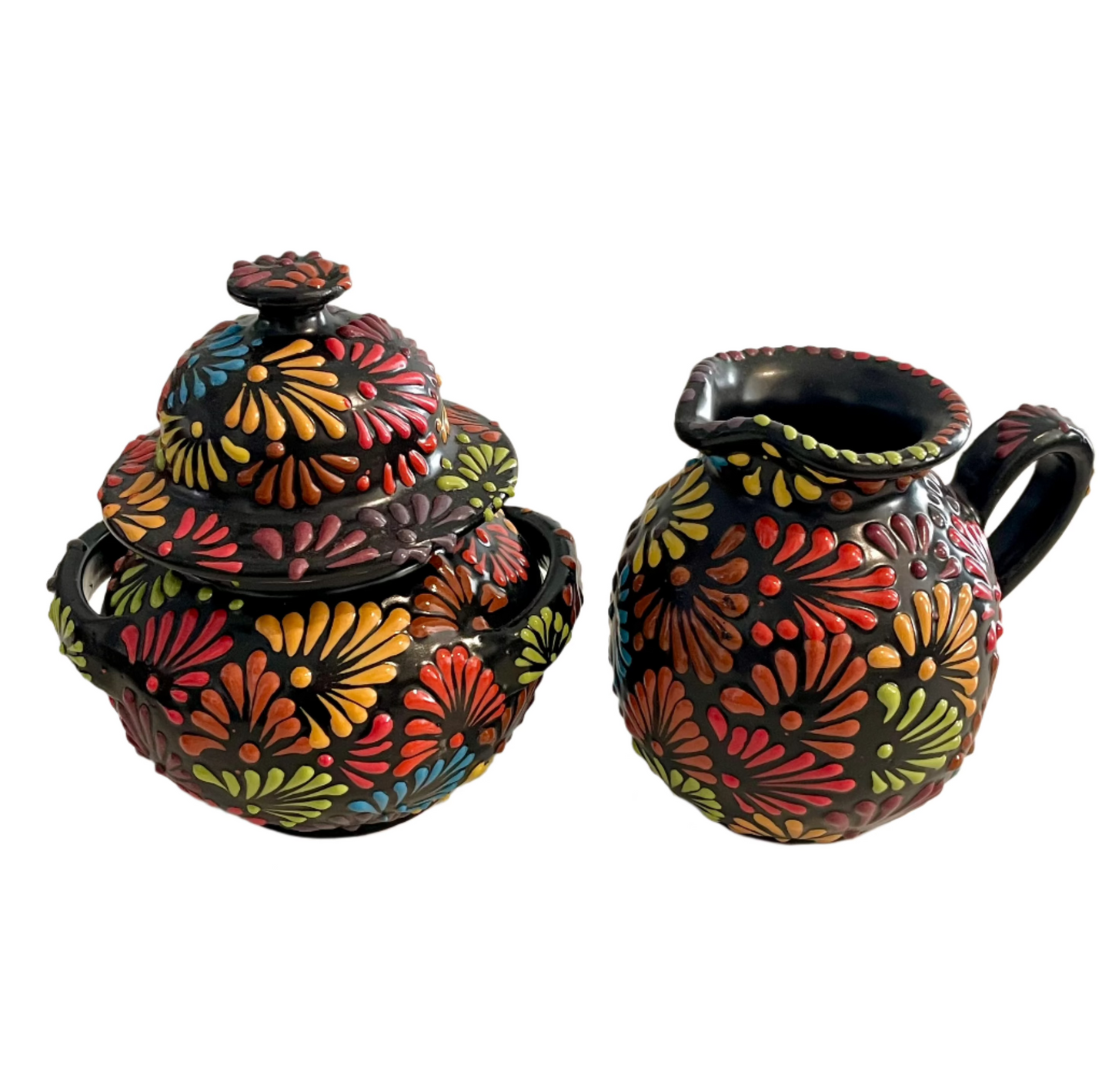 Tesoros de Puebla multicolor for 6 people